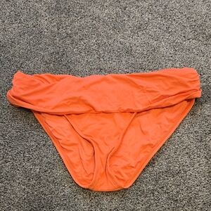 NWOT La Blanca Women's Orange Swim Bottom Sz 12